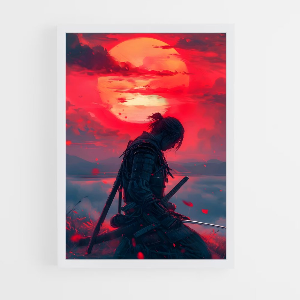 Poster La Gardienne du Crépuscule – affiche Ghost of tsushima (vue 3)